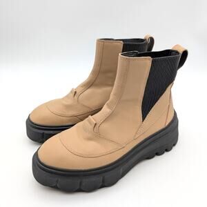 Sorel Caribou X Women's Chelsea Waterproof Boots Canoe/Jet Size US7.5 EU38.5